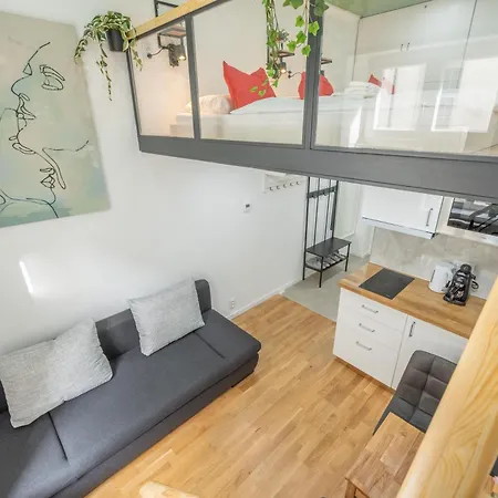 아파트 Homely I 28m2 Loft I Elevator I Self Check-in 프라하